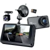 Dashcam avant/arrière HD + carte microSD 32Go incluse*