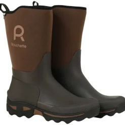 Demi bottes Clean Garden souples imperméables marron 40 à 47*Rouchette Outlet