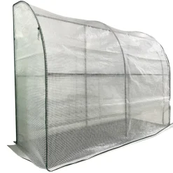 Demi-serre murale adossée pour jardin et balcon 80 x 200 x 160 cm* Clearance