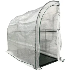 Demi-serre murale adossée pour jardin et balcon 80 x 200 x 160 cm* Clearance