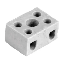 Domino connexion électrique porcelaine pour couveuse*