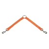 Doubleur de laisse 25 cm orange réglable*Stepland Discount
