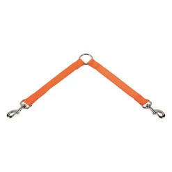 Doubleur de laisse 25 cm orange réglable*Stepland Discount