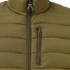 Doudoune sans manche polyamide kaki M à 2XL*Idaho Discount