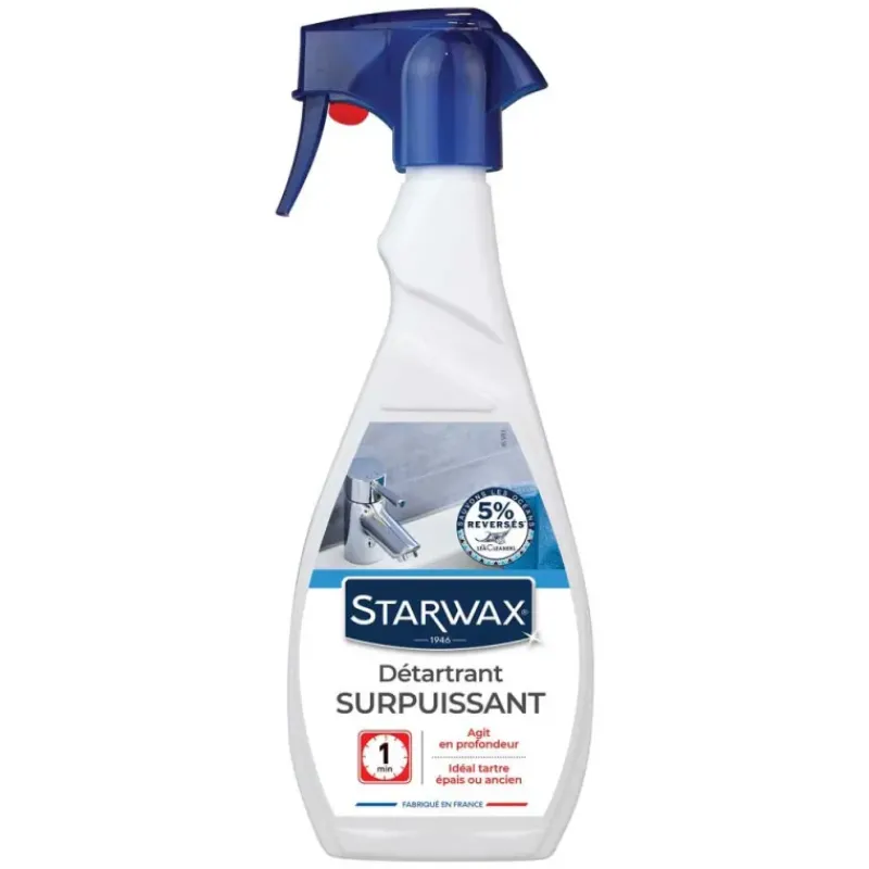 Détartrant surpuissant anti-calcaire action rapide 500ml*Starwax Sale