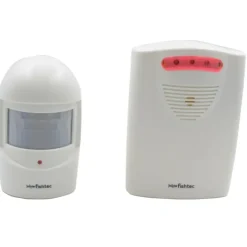 Détecteur de mouvement sans fil angle 120° blanc* Discount