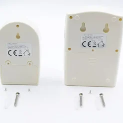 Détecteur de mouvement sans fil angle 120° blanc* Discount