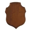 Ecusson chasse trophée chêne ciré 19x16cm* Online