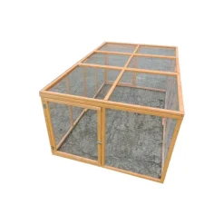 Enclos en bois 2 portes latérales 200 x 115 x 75 cm* New