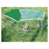 Enclos Hexagonal + filet de protection pour rongeurs ou chiots* Discount