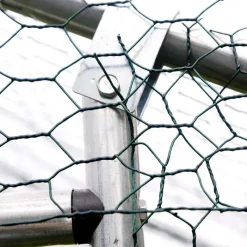 Enclos pour volailles 12m² - Structure galvanisée 4x3x2m* Sale