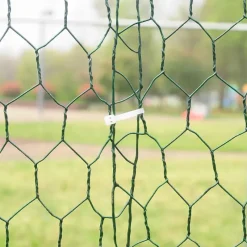 Enclos pour volailles 6x3x2m - 18m² en tube galvanisé et toile PE imperméable* New