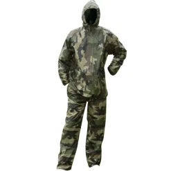 Ensemble de pluie imperméable polyester camo CE M à 3XL*Percussion