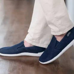 Espadrilles Rescudo Bleu Marine pour Homme - Tige Basse*Airplum Online