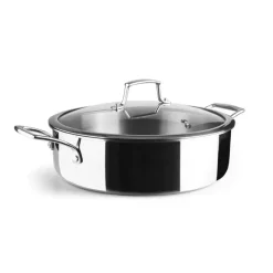 Faitout Trichef Ø28cm en Acier Inoxydable - Tous Feux + Four -*Lacor Sale