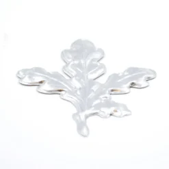 Feuille de chêne à l'unité en aluminium 6,5x5 cm* Discount
