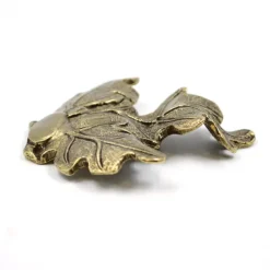 Feuille de chêne détaillée et réaliste en bronze 85x85mm* Clearance