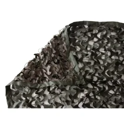 Filet de camouflage renforcé polyester anti UV marron kaki 1,5x3m*Stepland Online