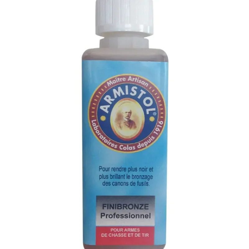 Finibronze pour canons de fusils bronzage brillant 120ml*Armistol