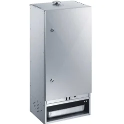 Fumoir F85 en acier aluminisé avec porte H 85 x L 39 x P 28 cm*Peetz Hot