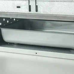 Fumoir viande et poisson 120 cm acier inoxydable*Peetz Hot