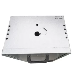 Fumoir viande et poisson H75 cm acier aluminisé porte coulissante*Peetz