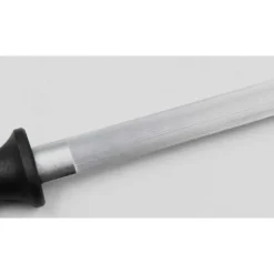 Fusil aiguiseur de couteau lame inox diamant mèche ovale 28cm*Pradel Excellence Hot