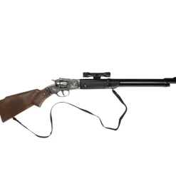 Fusil Rifle cowboy 8 coups métal crosse bois enfant 60cm* Outlet
