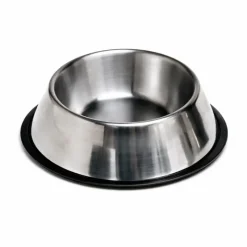 Gamelle pour chien inox Diam. 24 cm -180 ml* New