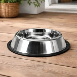 Gamelle pour chiens acier inoxydable 33,5 x 7 cm 1,7L* Best