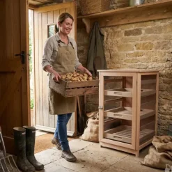 Garde manger en bois pour fruits et légumes largeur 50 cm* Online