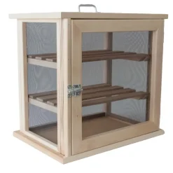 Garde manger en hêtre pour fruits et légumes hauteur 40 cm* Best