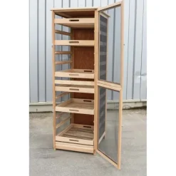 Garde manger fruitier/ légumier en hêtre hauteur 150 cm* Best