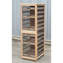 Garde manger fruitier/ légumier en hêtre hauteur 150 cm* Best