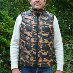 Gilet chauffant fibre polyester et carbone camo CE taille 2XL* New