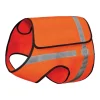 Gilet de sécurité chien orange fluo XL/2XL*Stepland Discount