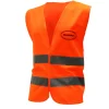 Gilet de traque léger fermeture velcro polyester orange* Sale