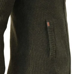 Gilet femme Shirley col montant laine vert loden XS à 3XL*Swedteam Hot