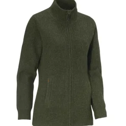 Gilet femme Shirley col montant laine vert loden XS à 3XL*Swedteam Hot