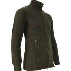 Gilet femme Shirley col montant laine vert loden XS à 3XL*Swedteam Hot