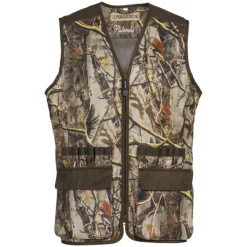 Gilet Palombe Forest Evo Polyester Déperlant 12 Tubes*Percussion Hot