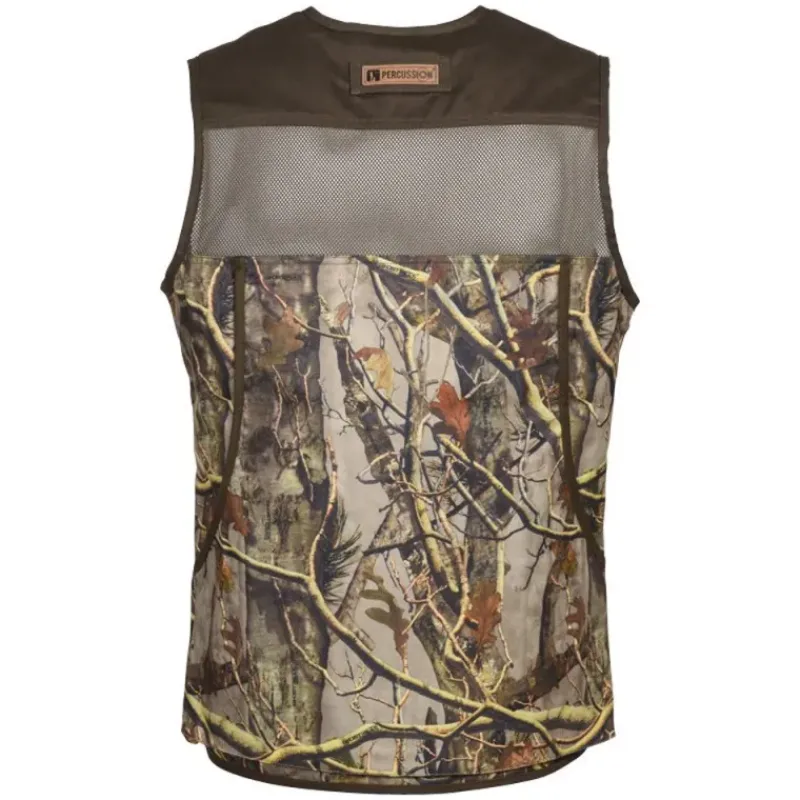Gilet Palombe Forest Evo Polyester Déperlant 12 Tubes*Percussion Hot
