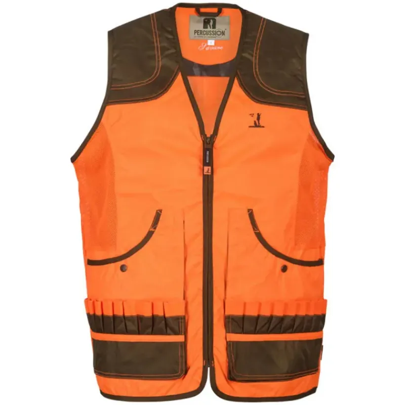 Gilet Savane haute visibilité avec carnier*Percussion Clearance