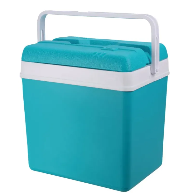 Glacière 24L Bleue - Intérieur Blanc en Plastique Rigide* Best
