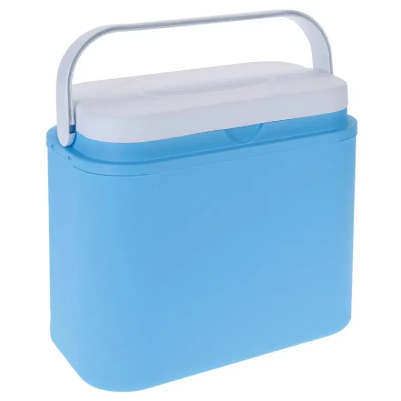 Glacière 10L Bleue - Intérieur Blanc - Plastique Rigide*