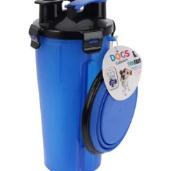 Gobelet chien polypropylène 120x120x230mm tasse + bol assorti* Discount