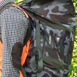 Grand sac de Chasse 3 poches extérieures camo 70L*