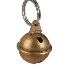 Grelot en laiton 32 mm avec anneau brisé*Stepland Clearance