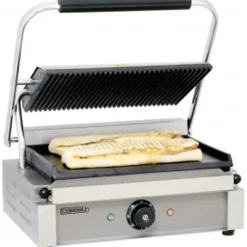 Grill Panini Rainurée - lisse*Casselin