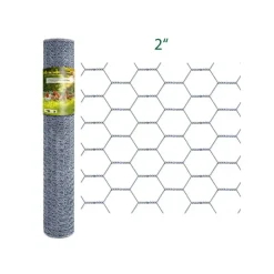 Grillage Hexagonal Galvanisé - Maille 50mm - Hauteur 1,5m - Rouleau 25m* Discount